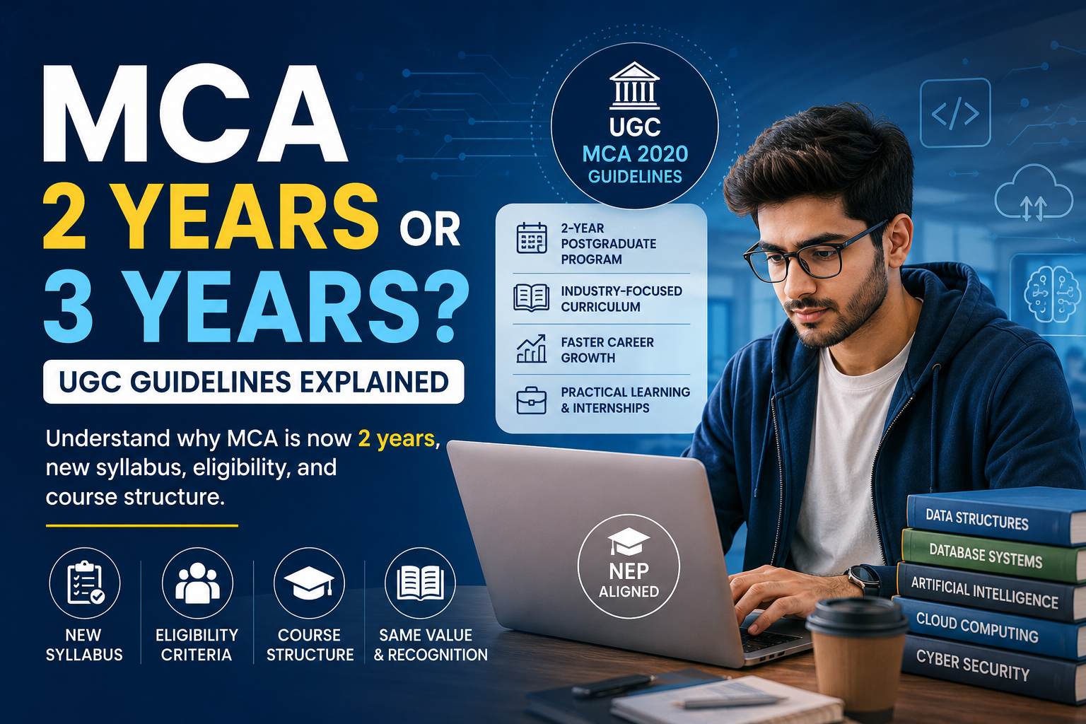 Why Is MCA Now 2 Years Instead of 3? UGC Guidelines Explained