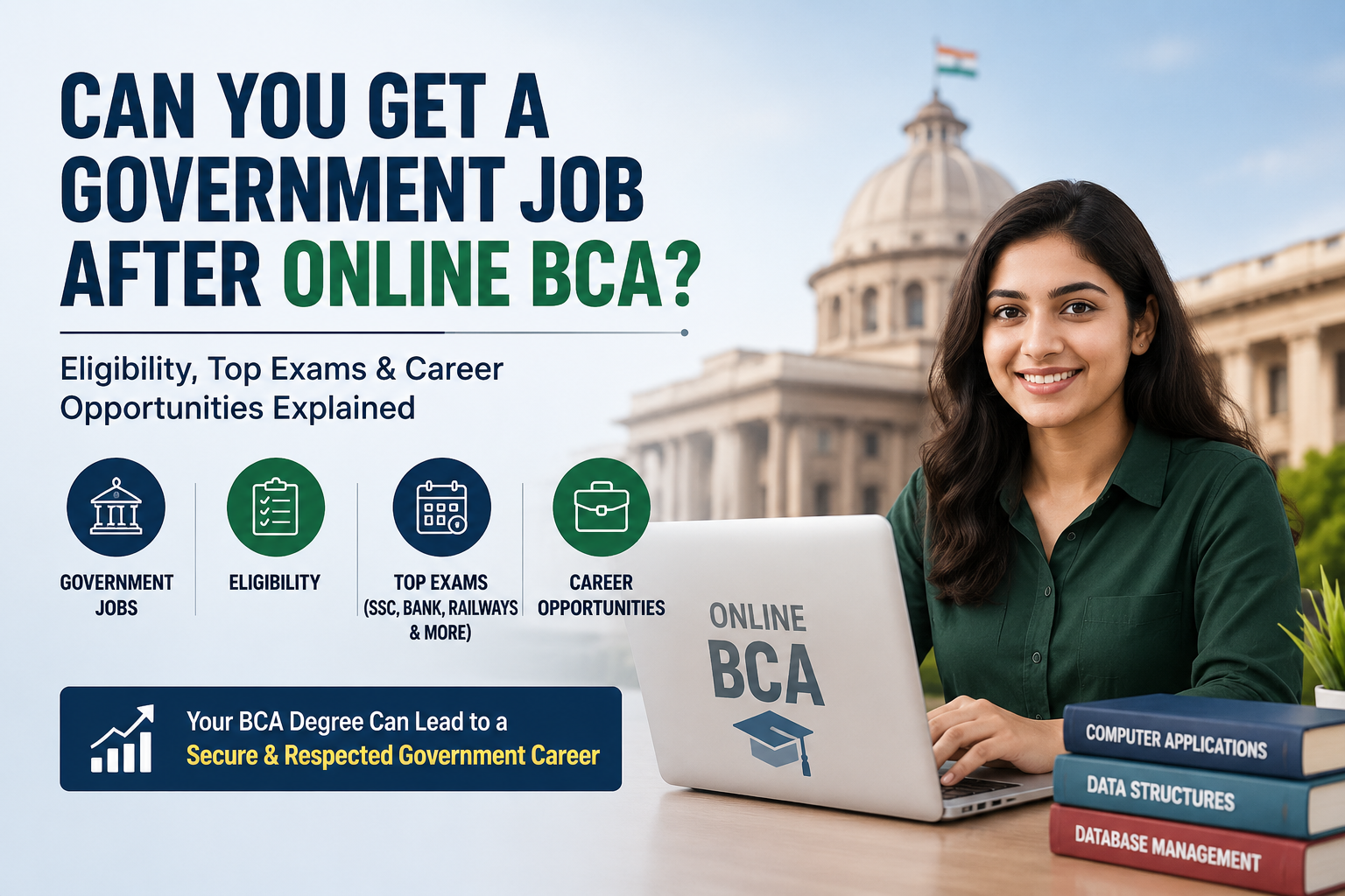 Can You Get a Government Job After Online BCA? Eligibility & Exam List