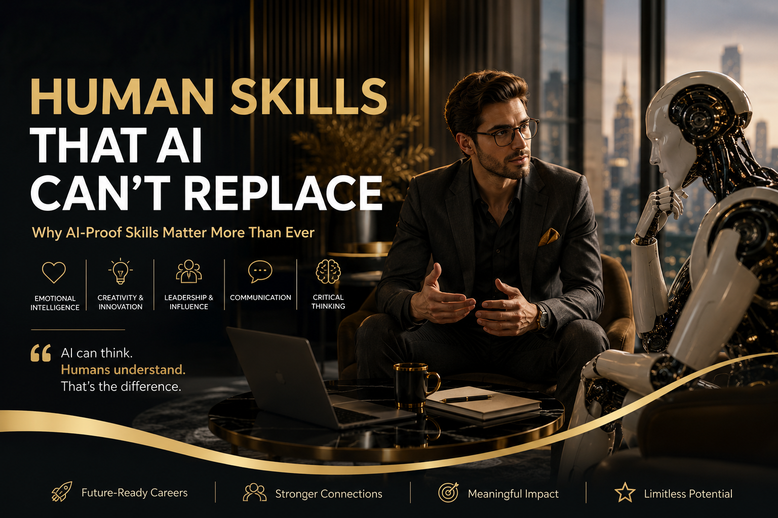 Human Skills That AI Can't Replace: Why AI-Proof Skills Matter More Than Ever